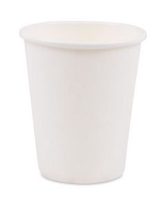 White Paper Hot Cup with Lid 1000 X  Piece 