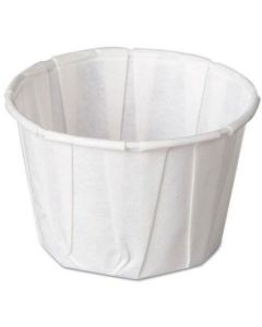 Paper Sauce Cup White 5000 X  Piece (1.25 fl oz)