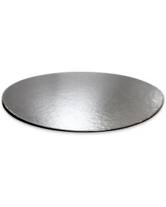 Silver Round Cake Base 25 X  Piece 