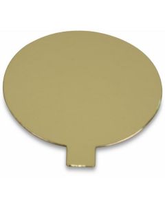 Golden Round Dome Cake Base 25 X  Piece 