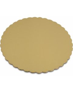 Golden Round Cake Base 25 X  Piece 