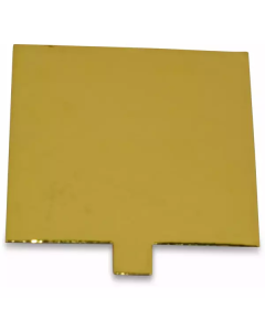 Golden Square Dome Cake Base 25 X  Piece 