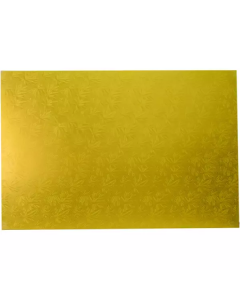 Golden Rectangular Cake Base 25 X  Piece 