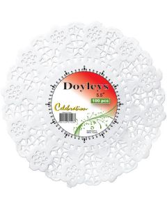 White Round Doilies 5.5 inch 2000 X  Piece 