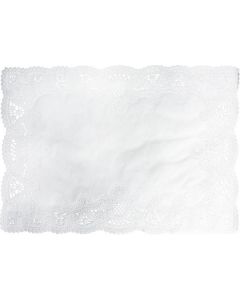 Rectangular White Doilies 1000 X  Piece 