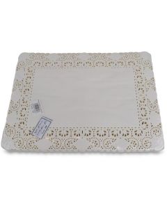 White Rectangular Doilies 250 X  Piece 