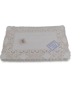 White Rectangular Doilies 250 X  Piece 