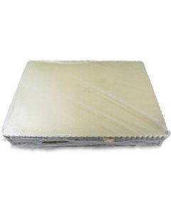 Golden Rectangular Cake Base - China 25 X  Sheet 