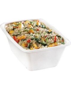 Biodegradable Rectangular Container 54 OZ (L+) 300 X  Plastic Box 