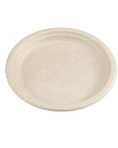 Compostable Round Plate 500 X  Piece 