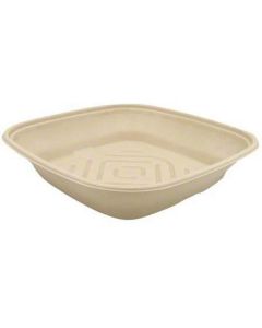 Pulp Square Catering Bowl with Lid 25 X  Piece 