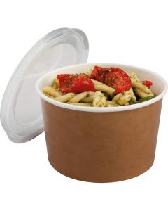 Kraft Multi-Food Pot & PP Lid 500 X  Piece 