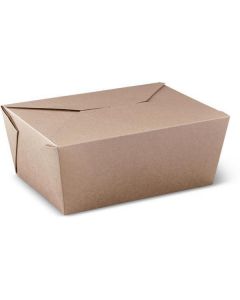 Kraft Rectangular Paper Snack Box - Brown 300 X  Piece 