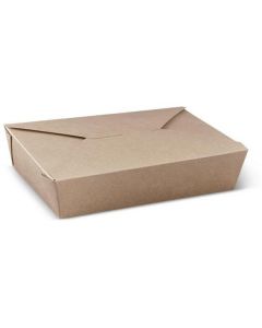 Kraft Rectangular Paper Snack Box - Brown 200 X  Piece 