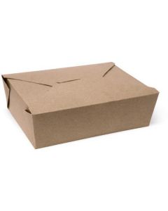 Kraft Rectangular Paper Snack Box - Brown 200 X  Piece 