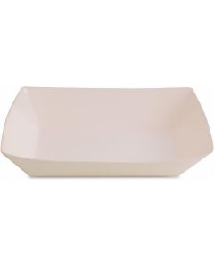 Rectangular White Kraft Food Paper Tray #6 500 X  Piece 