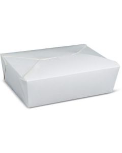 Kraft Rectangular Paper Snack Box - White 200 X  Piece 