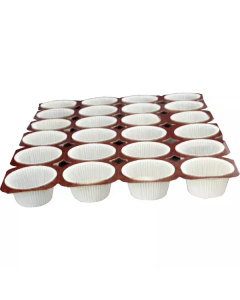 Muffin Paper Baking Tray 3 X  Tray 