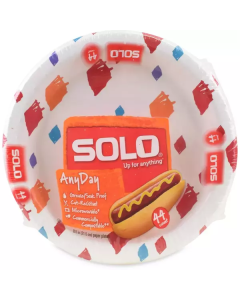 Paper Plate 8.5 inch HD 528 X  Tray 