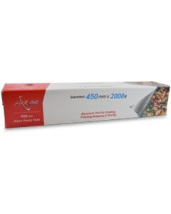 Aluminium Foil 450 mm x 2000 gm 6 X  Roll 