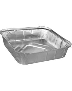 Rectangular Aluminium Foil Containers With Lid 200 X  Piece 