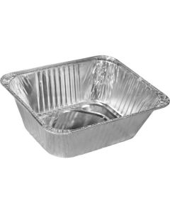 Rectangular Aluminium Foil Containers With Lid 100 X  Piece 