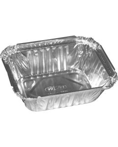 Rectangular Aluminium Foil Containers With Lid 1000 X  Piece 