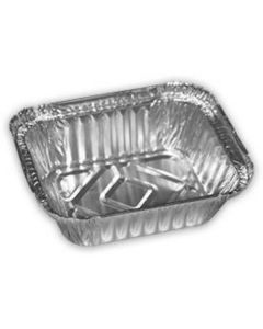 Rectangular Aluminium Foil Containers With Lid 1000 X  Piece 