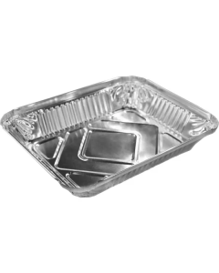 Rectangular Aluminium Foil Containers With Lid 5 X  Piece 