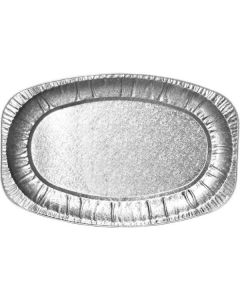 Oval Aluminium Platter 100 X  Piece 