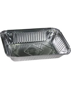 Rectangular Aluminium Container Std with Lid # 8389 1000 X  Piece 