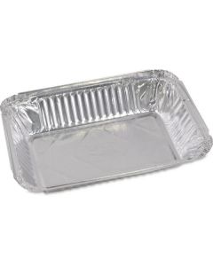 Rectangular Aluminium Container Eco with Lid # 8389 125 X  Piece 