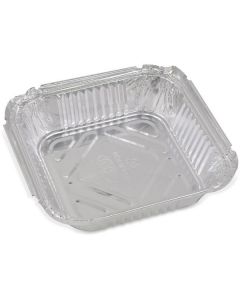 Rectangular Aluminium Container with Lid # 8357 1000 X  Piece 