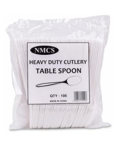 Plastic Spoon White HD 1000 X  Piece 