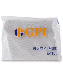 Plastic Fork White 2000 X  Piece 