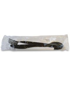 Cutlery Pack (1x4) Black 250 X  Piece 