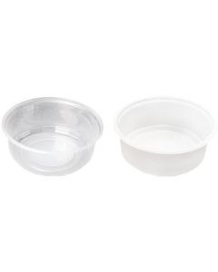 PP Round Clear Microwave Container 1000 X  Plastic Box 