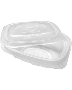 PP Clear Microwave Container with Lid 300 X  Plastic Box 