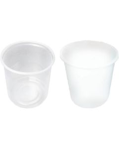 PP Round White Microwave Container 1000 X  Plastic Bottle 