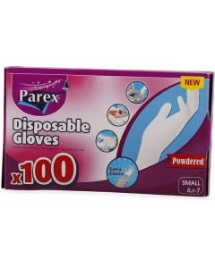 Latex Gloves - Powdered (Small) 100 X  Piece 