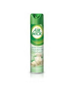 Aerosol Air Freshener With White Flowers 12 X  Metal Can (300 ml)