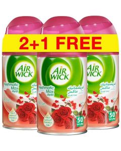 Air Freshener Freshmatic Refill Midnight Rose & Ylang 6 X  Metal Can (250 ml)