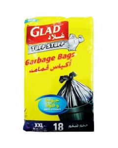 Open Mouth Garbage Bag Black 220L- XX Large 12 X  Bag 