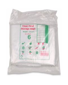 Clear Plastic Bag - Size 8   