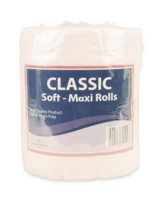 Maxi Paper Roll 21 cm 2 Ply "Classic-650" 6 X  Roll 