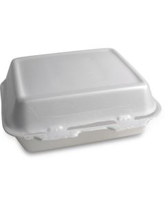 Disposable Tableware Foam Box Medium - LB2 100 X  Foam Box 