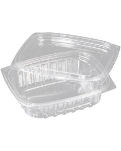 Square Clear Deli Container with Lid 250 X  Plastic Box 