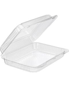 Rectangular Clear Container with Hinged Lid 300 X  Piece 