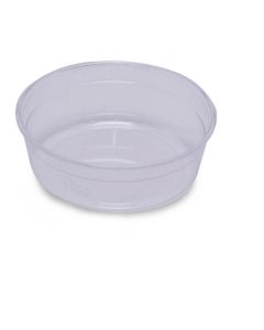 Round Clear Food Container with Lid PETE 500 X  Piece 