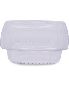 Rectangular Clear Container with Lid 500 gms 600 X  Plastic Box 